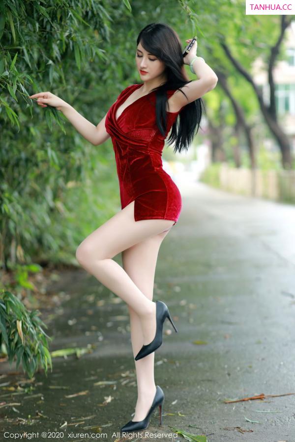 陈诗诗 诗诗 [XiuRen]高清写真图 2020.10.20 No.2672 诗诗kiki第4张图片
